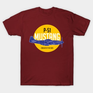 P-51 Mustang: Cadillac of The Skies T-Shirt